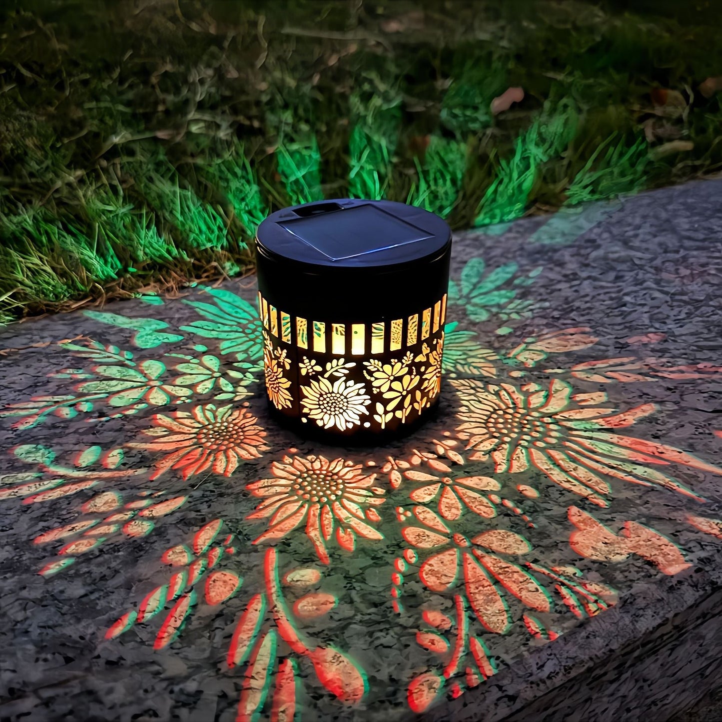 π Solar Mandala Wall Light β¨ Stunning Garden Projection