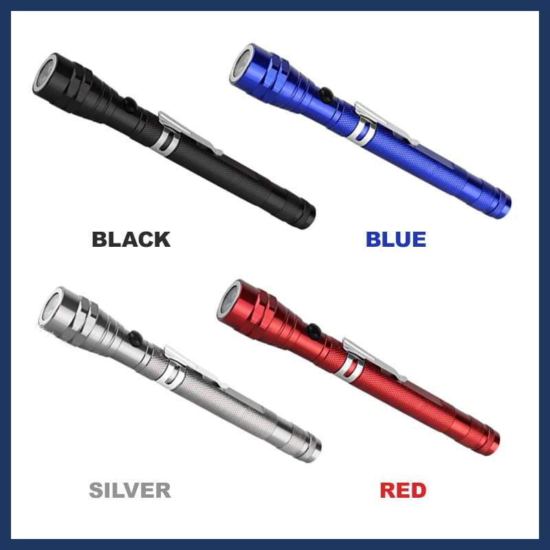 🧲Magnetic Pickup Tool with LED Light |🛠 Extendable Telescopic Magnet USB charging✨