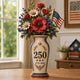 Handmade America’s 250th Anniversary Patriotic Floral Décor