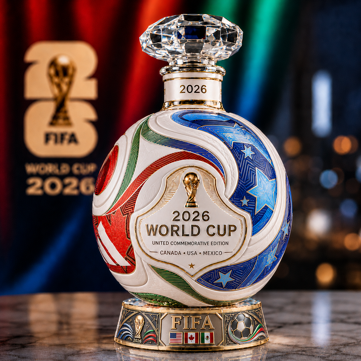 ⚽ Heritage Match Ball Decanter 🥃