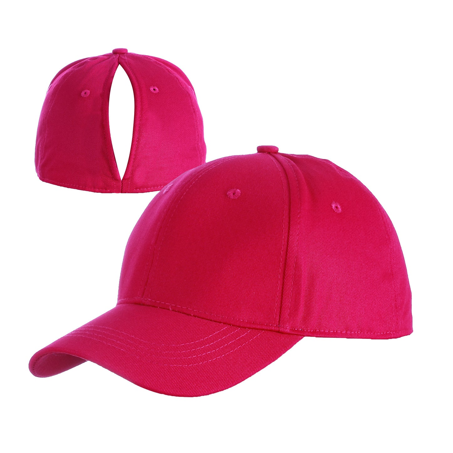 ♀️Breathable Ponytail Hat & Messy Bun Cap for Women🌟| No Hat Hair☀️