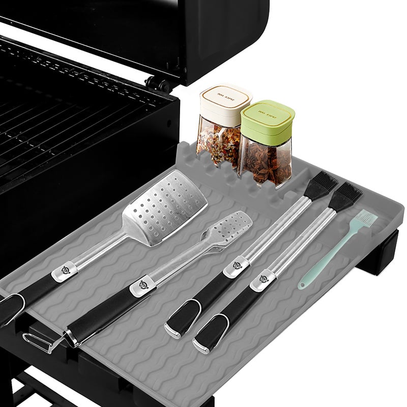 π Silicone BBQ Side Shelf Mat β Clean Grill, Easy Cook π₯