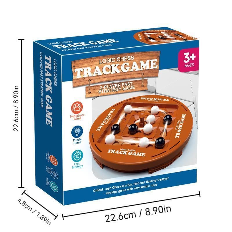 βοΈπ§ Logic Track Chess β Ultimate 2-Player Strategy Game β¨