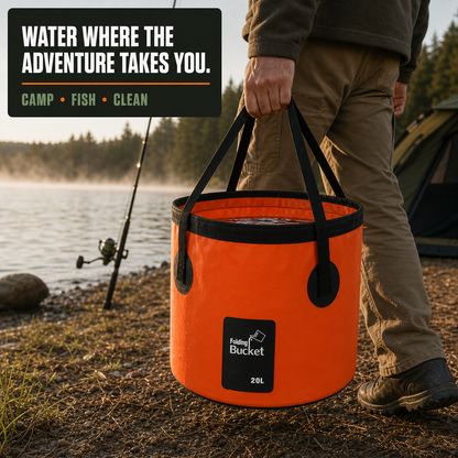 20L Collapsible Bucket | Folding Water Bucket