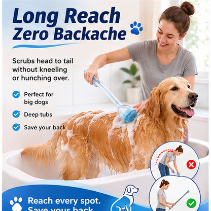 🐶🐱Pet Bath & Massage Brush