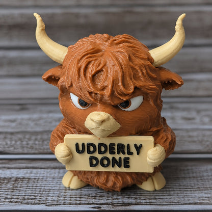 🐿️Sassy Animal Desk Buddy Set – 7PCS Funny Mood Figurines with Attitude Signs