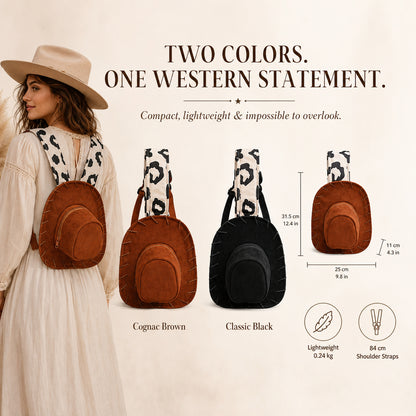 ✨2026 Viral Cowboy Hat Backpack | Novelty Cowboy Hat Backpack for Women🎒