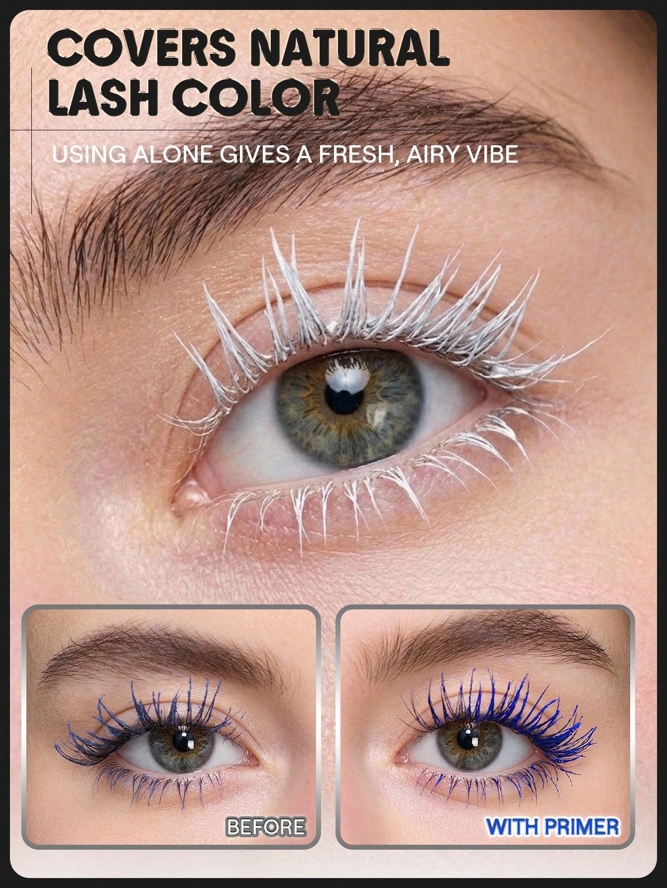 Crystal Shine Glitter Lash Topcoat - Diamond Sparkle Mascara