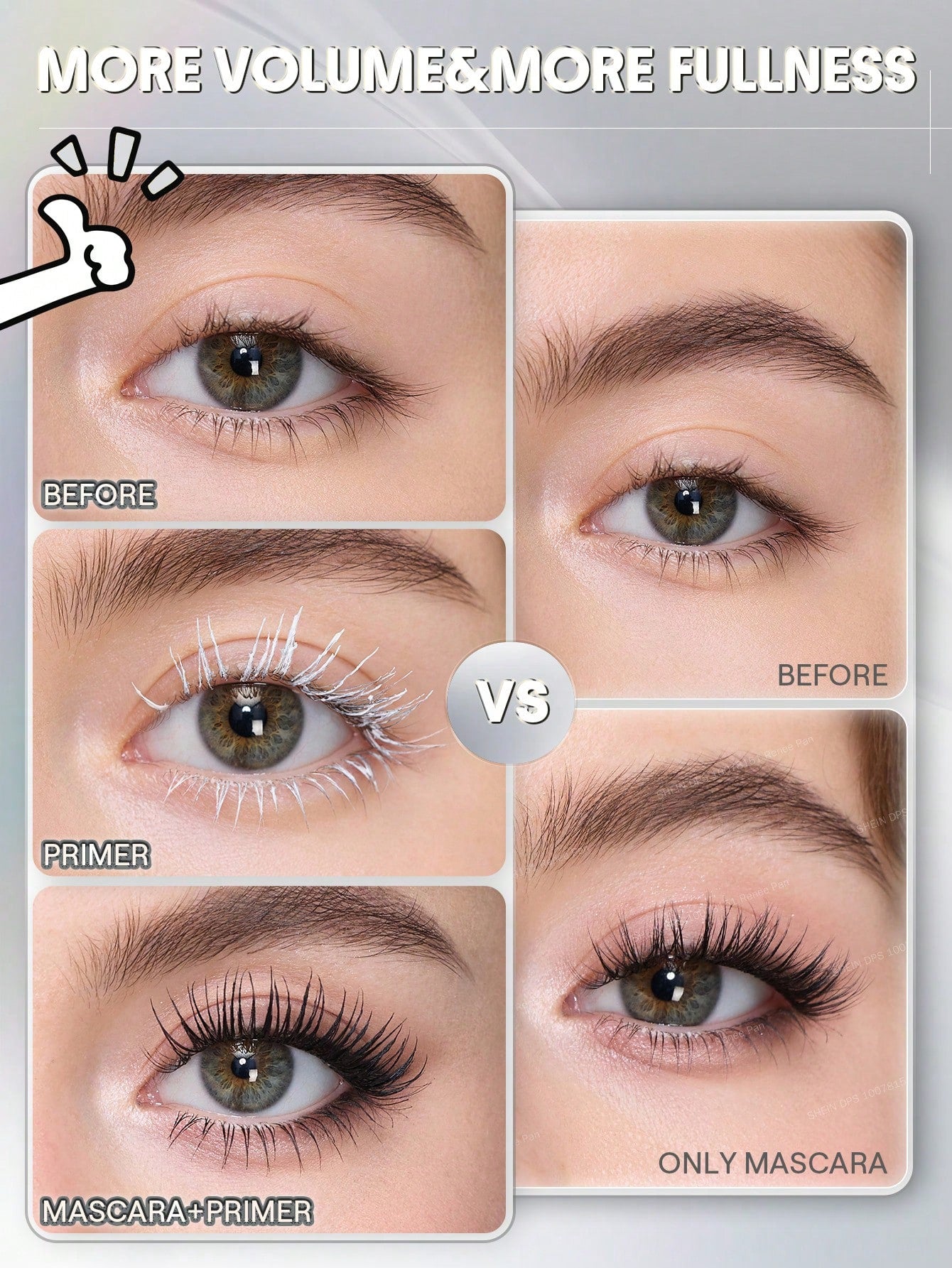 Crystal Shine Glitter Lash Topcoat - Diamond Sparkle Mascara