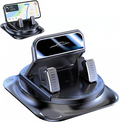 🚗360° Universal Car Phone Mount - Anti-Slip & Zero Glue Residue