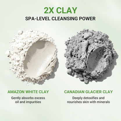 ✨ 3X Acid Deep Pores Cleansing Clay Mask - Unclog & Purify