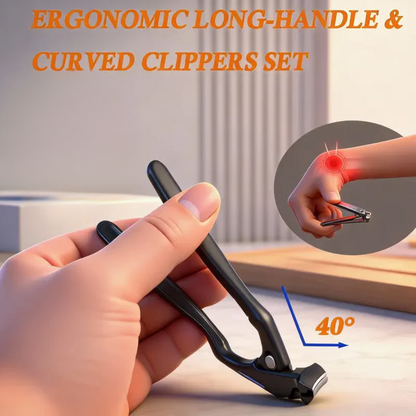 ✂️Professional Extra Long Handle Nail Clippers for Thick & Fungal Nails✨