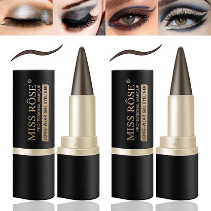 🖤 2-Pcs Waterproof Gel Eyeliner Set ✨
