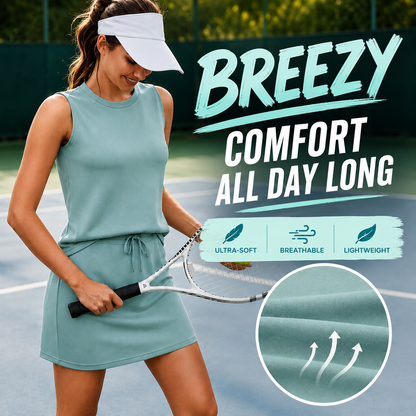 🌿 Versatile 2-Piece Active Skort Set for Women on the Go