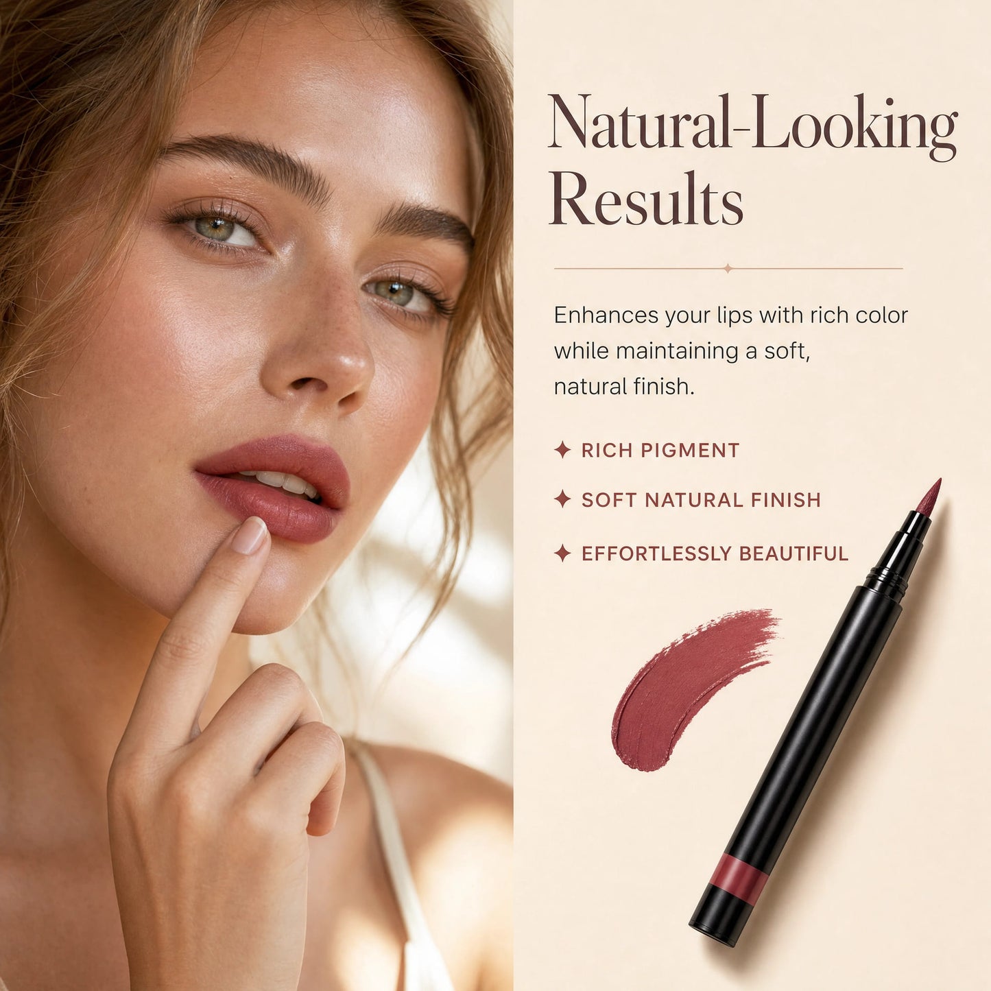 💋 Lip Stain Liner Pen – Define & Last All Day