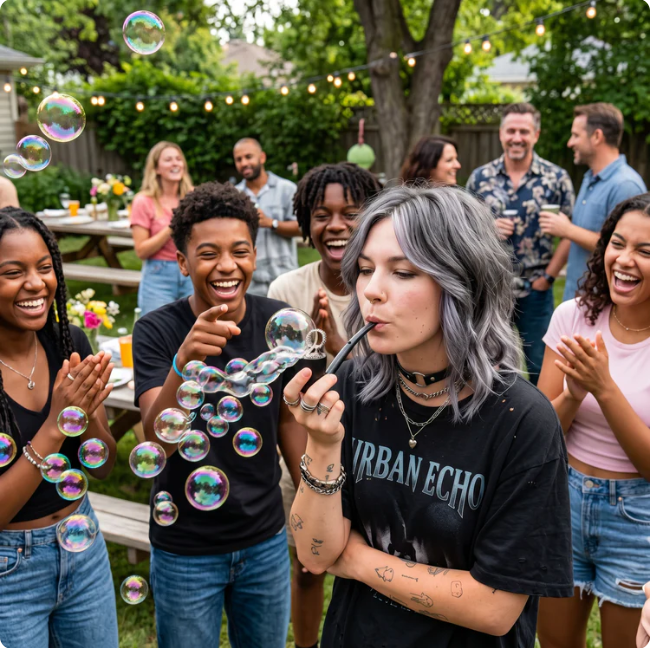 BubblePipe Fun 🎉 Blow Bubbles Anywhere!