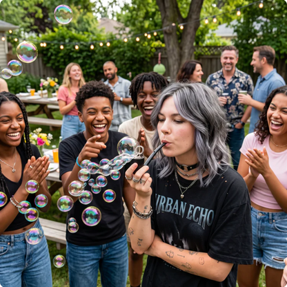 BubblePipe Fun 🎉 Blow Bubbles Anywhere!