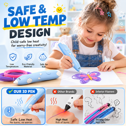 3D Magic Craft Pen Set for Kids