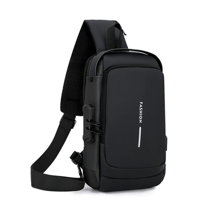 anti-theft-sling-bag-with-rfid-blocking-password-lock-water-resistant-crossbody-shoulder-bag-adjustable-strap-durable-nylon-multi-pocket-6205