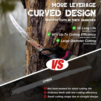 15" Curved Reciprocating Saw Blade🪚 for Wood  ⚡