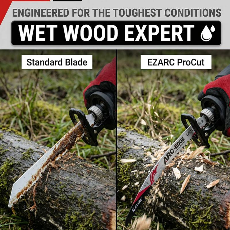 15" Curved Reciprocating Saw Blade🪚 for Wood  ⚡