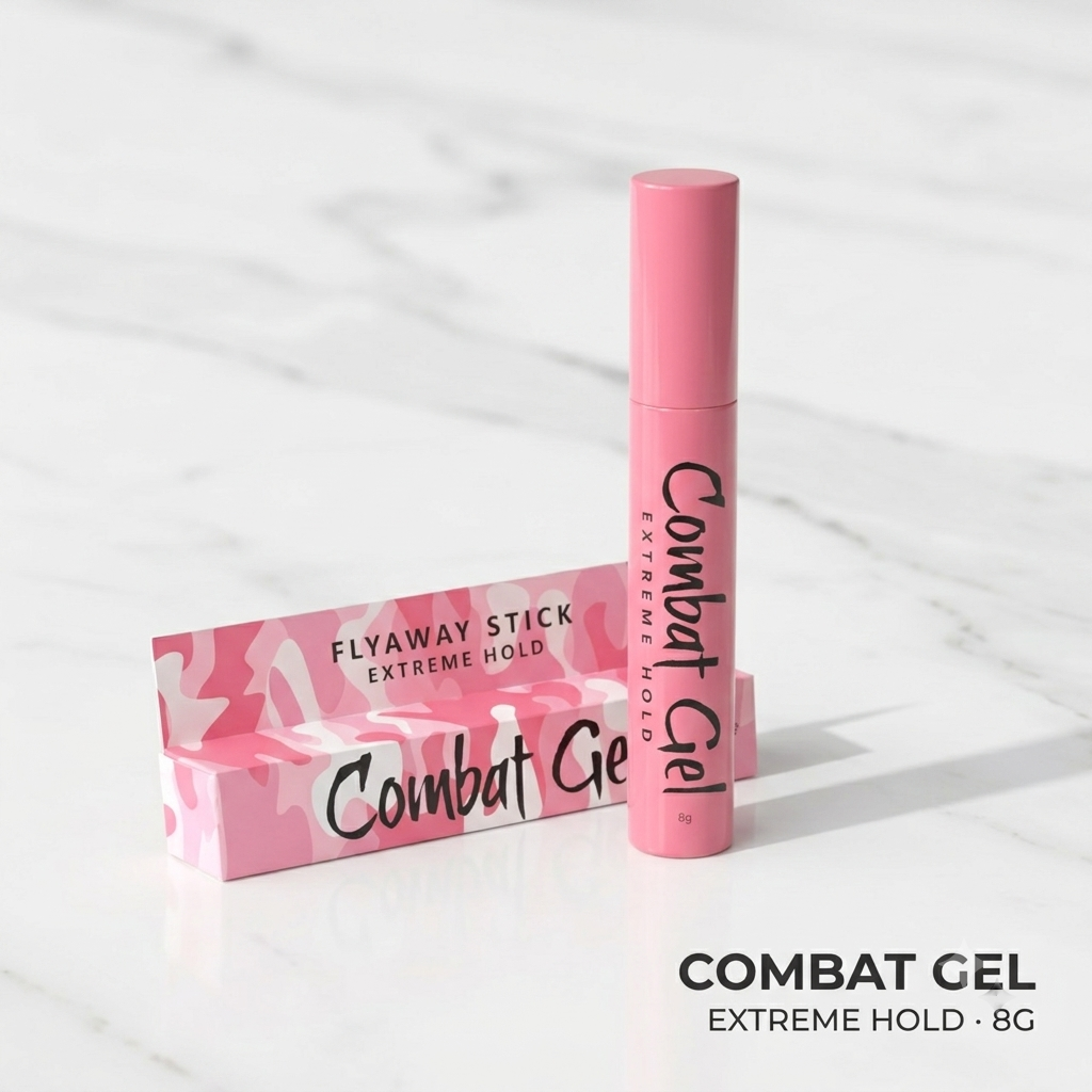 Combat Gel 2-in-1 Flyaway & Brow Stick | Extreme Hold Hair Gel