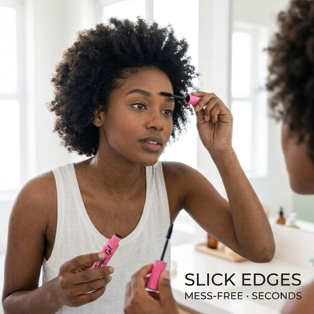 Combat Gel 2-in-1 Flyaway & Brow Stick | Extreme Hold Hair Gel