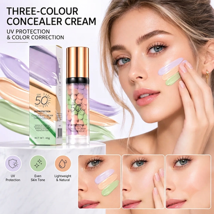 ✨3-in-1 Color Correcting Primer with SPF 50 PA+++ | Hydrate & Protect