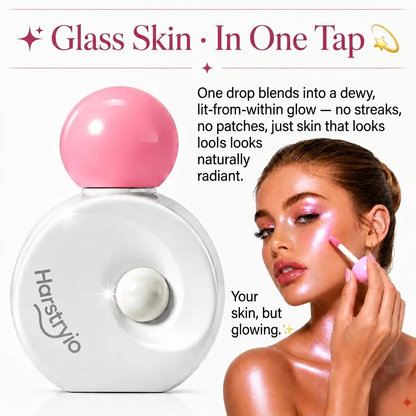✨Liquid Glass Skin Highlighter - Pearlescent Dewy Glow Illuminator