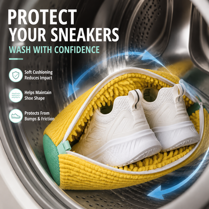 👟 No-Scrub Shoe Washing Bag – Clean & Protect ✨