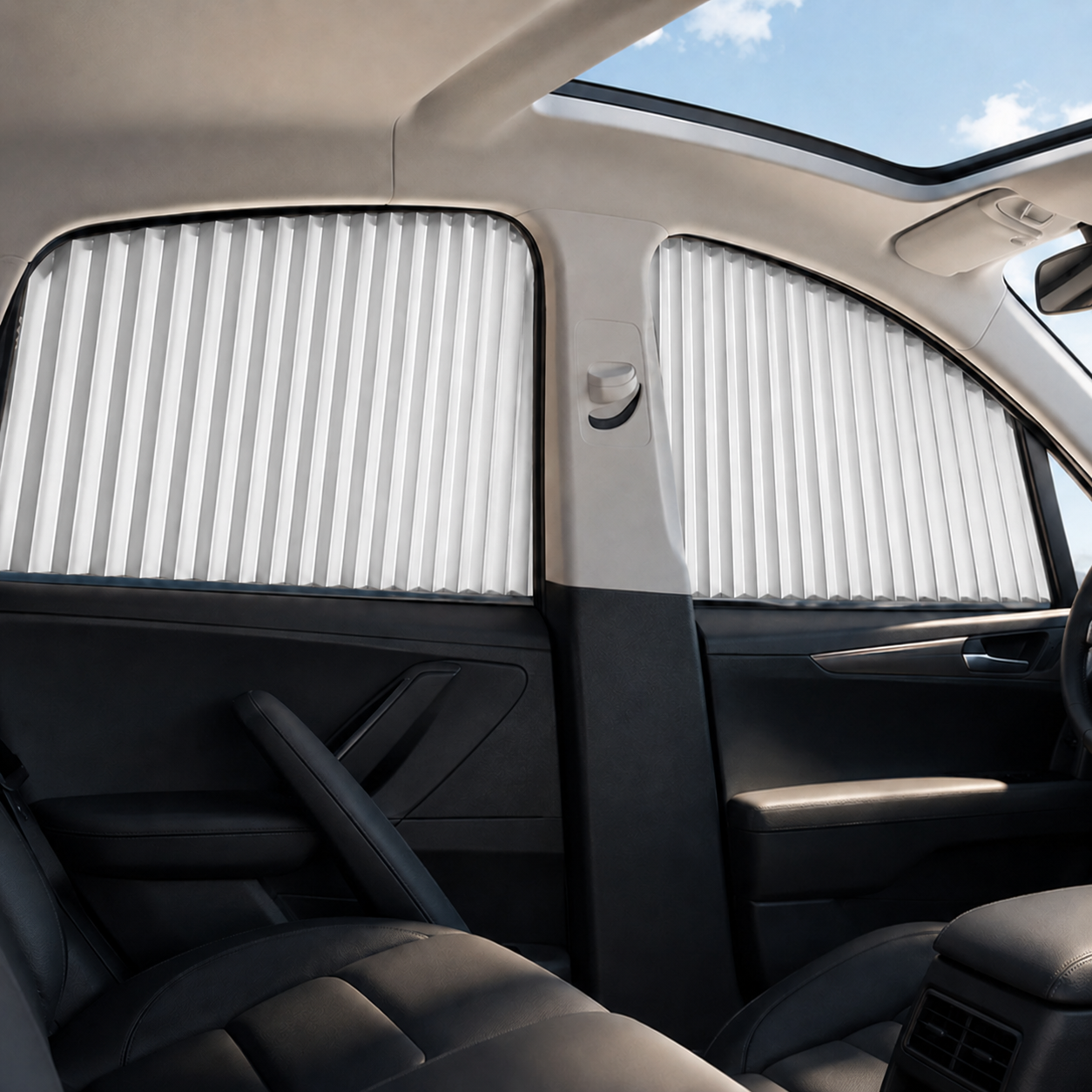 🚘 Retractable Sliding Car Window Sunshade