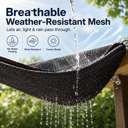 ☀️ 90% UV Block Heavy-Duty Sun Shade Net