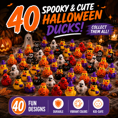 👻 Cute & Spooky Halloween Ducks!