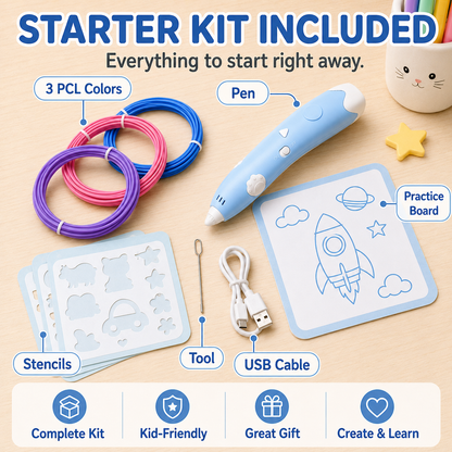 3D Magic Craft Pen Set for Kids