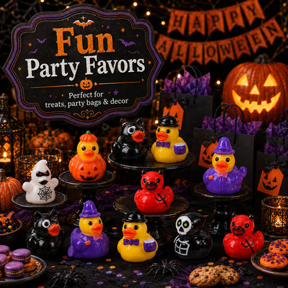 👻 Cute & Spooky Halloween Ducks!