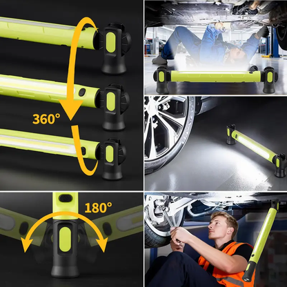 💡 BougeRV 3000LM LED Magnetic Work Light – Cordless Rechargeable