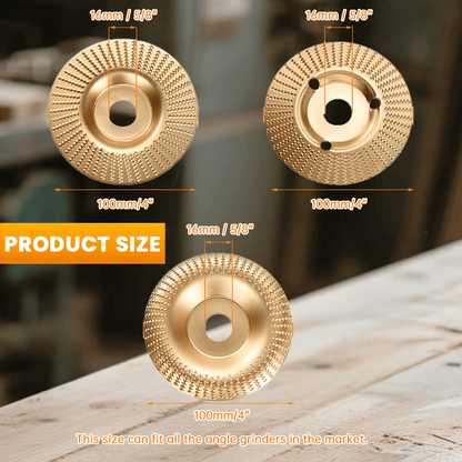 🔥🔥🔨3PCS Wood Carving Disc Set