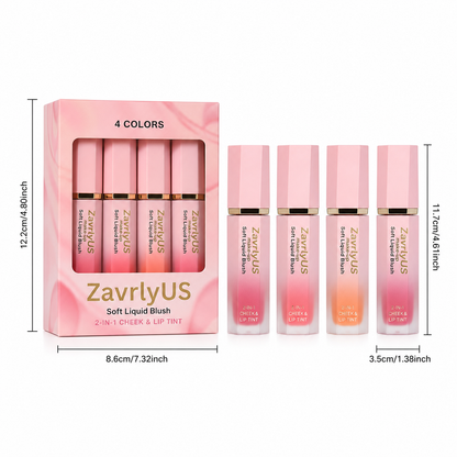 ✨3-in-1 Soft Liquid Blush, Lip & Eye Tint
