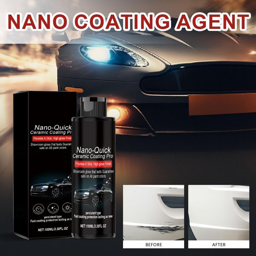 💎Nano-Quick Ceramic Coating Pro | 3-Year Mirror Gloss Restore✨Special Module
