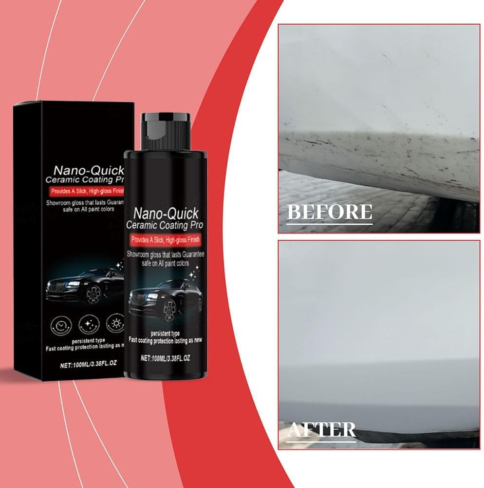 💎Nano-Quick Ceramic Coating Pro | 3-Year Mirror Gloss Restore✨Special Module