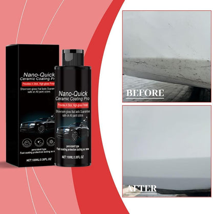 💎Nano-Quick Ceramic Coating Pro | 3-Year Mirror Gloss Restore✨Special Module