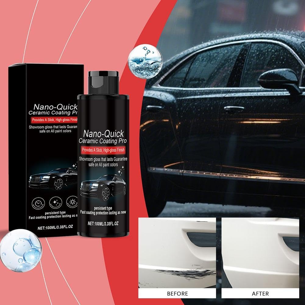 💎Nano-Quick Ceramic Coating Pro | 3-Year Mirror Gloss Restore✨Special Module