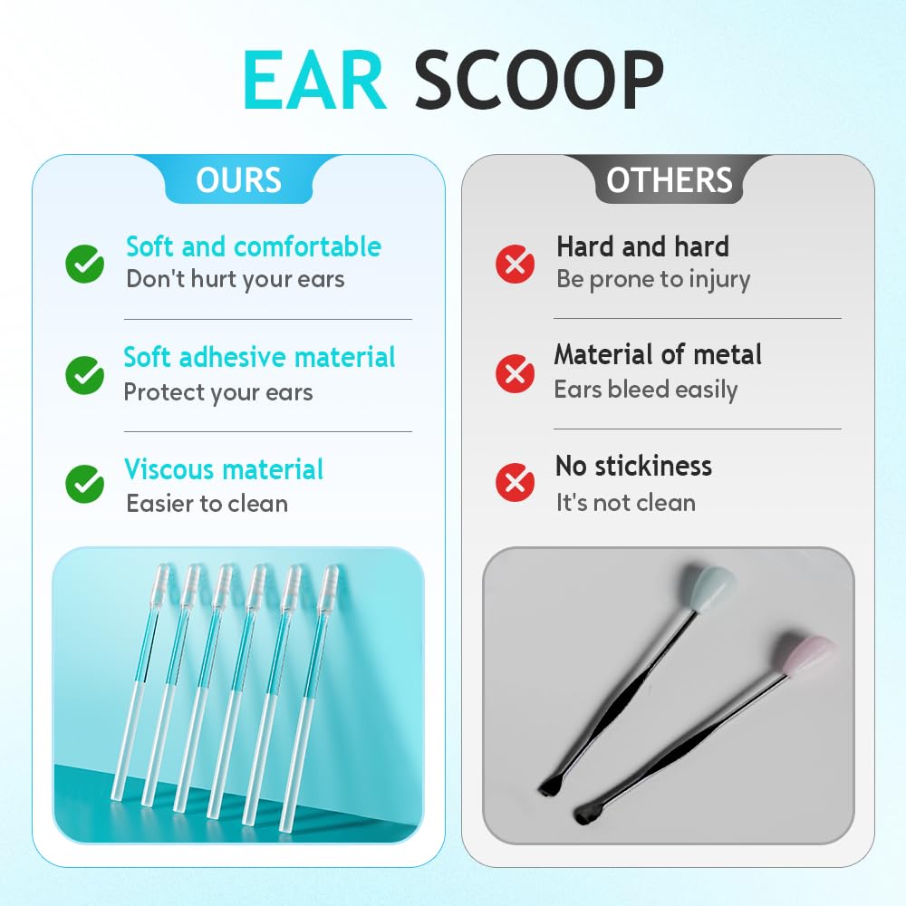 🌀🧼Reusable Spiral Ear Wax Remover Kit - Safe & Gentle✨