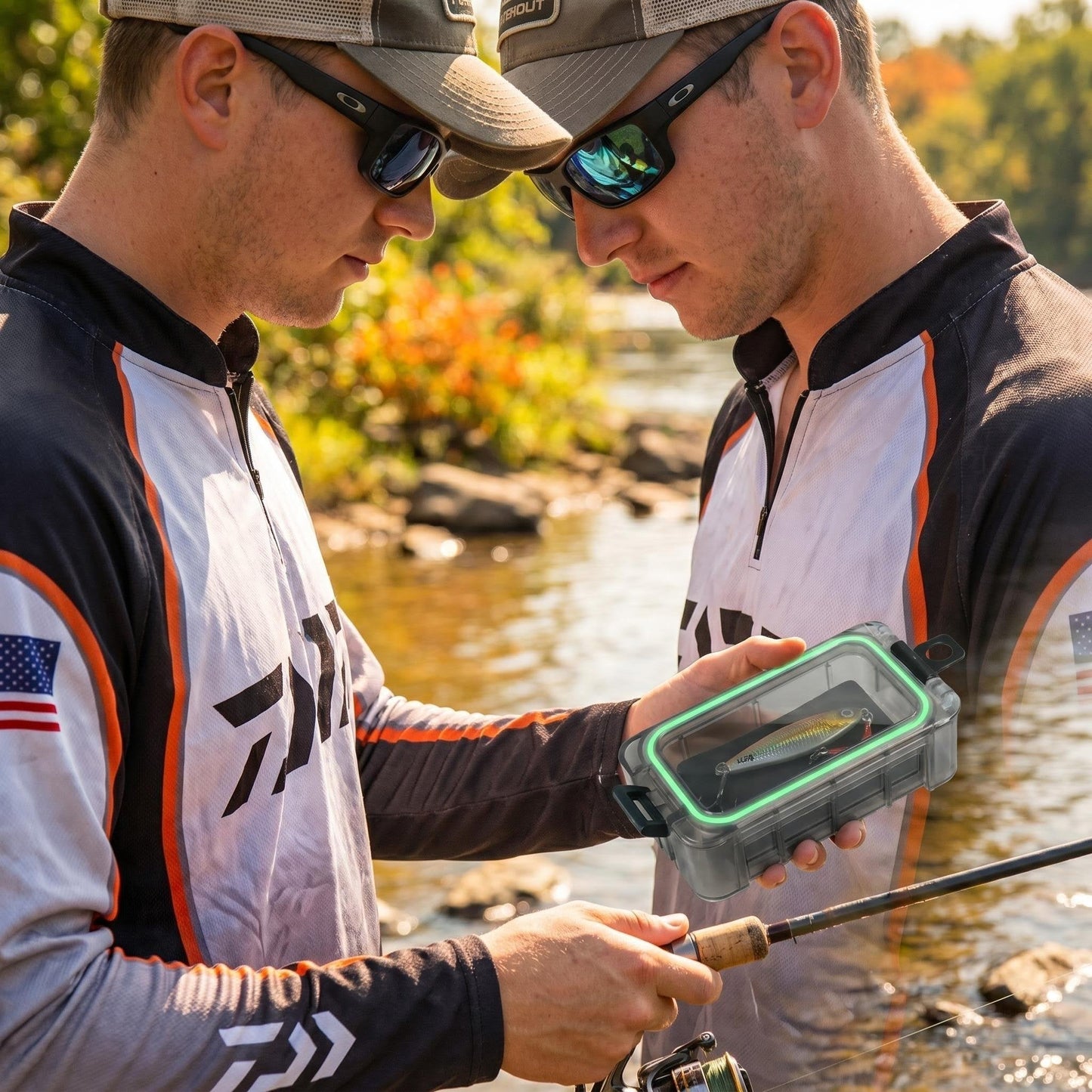 🎣Magnetic Waterproof Fishing Tackle Storage Box