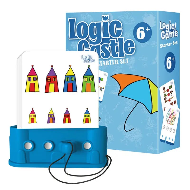 🎁Last Day 49% OFF - 🏰✨ Montessori Logic Castle