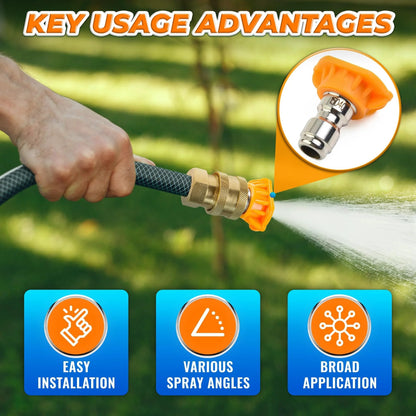 🚗Pressure Washer Nozzle Tips Kit 5 Pack