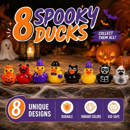 👻 Cute & Spooky Halloween Ducks!