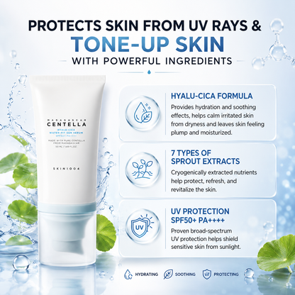 ☀️ Hyalu-Cica Water-Fit Sun Serum SPF50+ PA++++ ✨