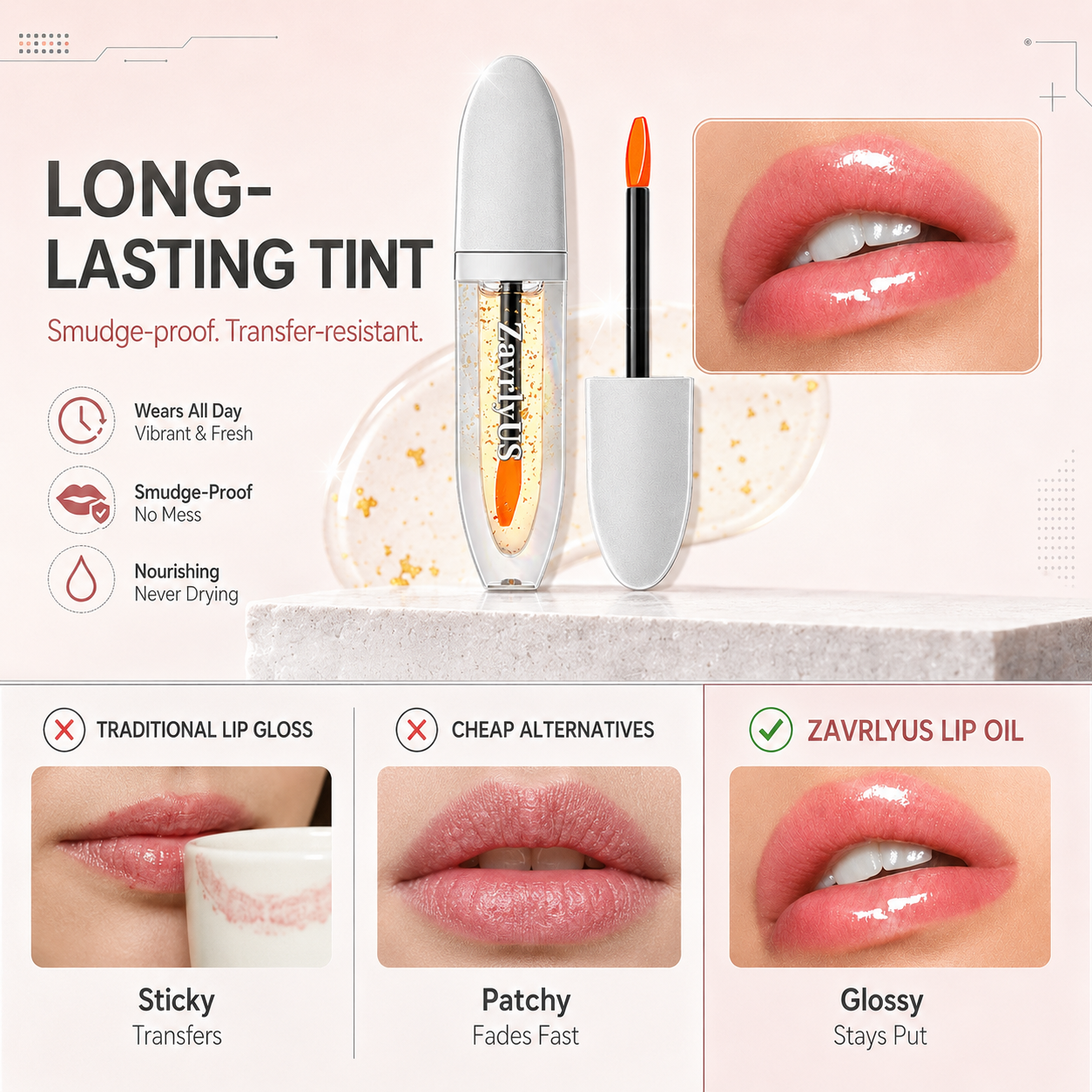Tinted Lip Oil Set | Hydrating Lip Serum