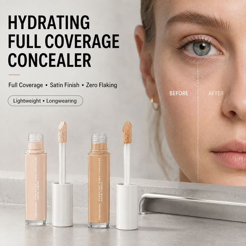 Hydrating Full Coverage Concealer – Satin Finish